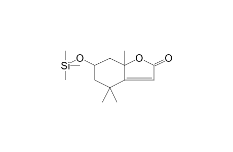 5,7-Dihydro-4,4,7A-trimethyl-6-hydroxy-2-benzofuran-3-enone(tms ester)