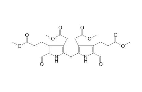 1H-Pyrrole-3-propanoic acid, 5,5'-methylenebis[2-formyl-4-(2-methoxy-2-oxoethyl)-, dimethyl ester