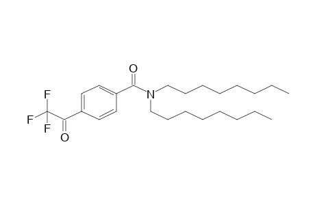 N,N-Dioctyl-4-(trifluoroacetyl)benzamide