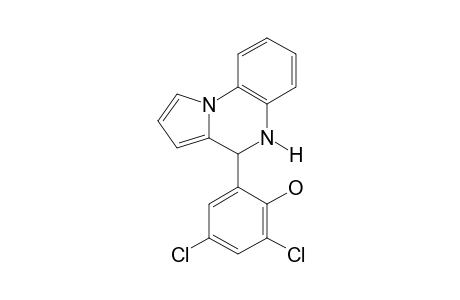 2,4-dichloro-6-(4,5-dihydropyrrolo[1,2-a]quinoxalin-4-yl)phenol