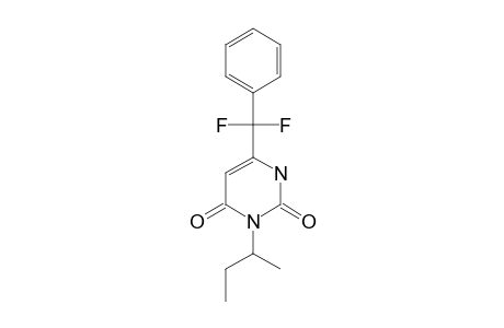 3-SEC-BUTYL-6-(DIFLUOROMETHYLPHENYL)-2,4-PYRIMIDINDIONE