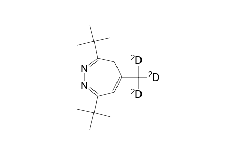 4H-1,2-Diazepine, 3,7-bis(1,1-dimethylethyl)-5-(methyl-D3)-