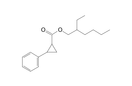 Cyclopropanecarboxylic acid, trans-2-phenyl-, 2-ethylhexyl ester