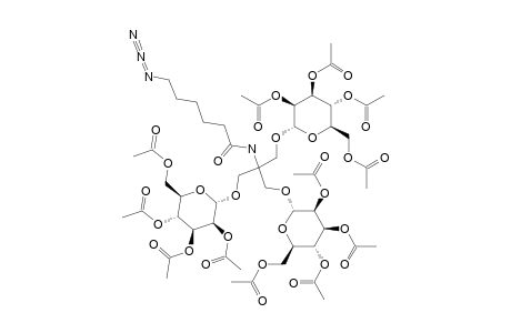 6-AZIDO-N-[TRIS-(2,3,4,6-TETRA-O-ACETYL-ALPHA-D-MANNOPYRANOSYLOXYMETHYL)-METHYL]-HEXANAMIDE