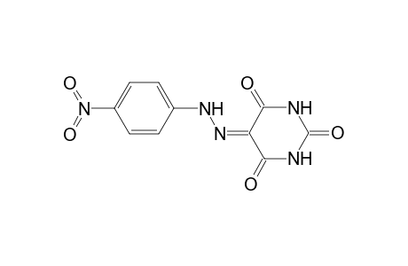 5-(PARA-NITROPHENYL)-AZO-PYRIMIDINE-(1H,3H,5H)-2,4,6-TRIONE;LACTAM-KETO-HYDRAZONE