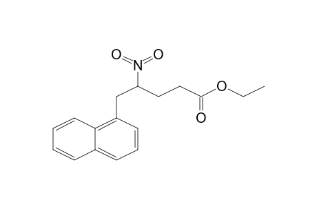 Ethyl 5-(1-naphthyl)-4-nitropentanoate