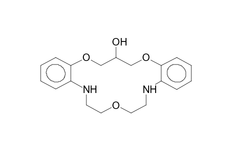 15-HYDROXY-2,3:11,12-DIBENZO-1,7,13-TRIOXA-4,10-DIAZACYCLOHEXADECANE