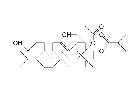 16.alpha.-O-Acetyl-22.alpha.-O-angeloyl-camelliagenin-A