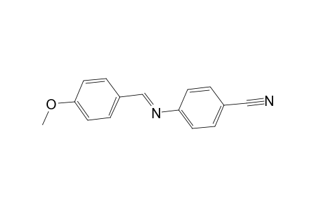 p-[(p-methoxybenzylidene)amino]benzonitrile