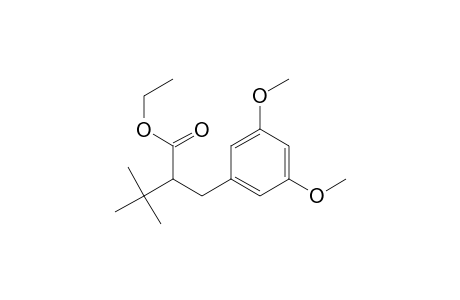 Benzenepropanoic acid, .alpha.-(1,1-dimethylethyl)-3,5-dimethoxy-, ethyl ester