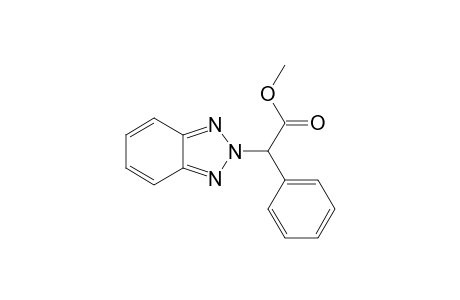 methyl 2-(2H-benzo[d][1,2,3]triazol-2-yl)-2-phenylacetate