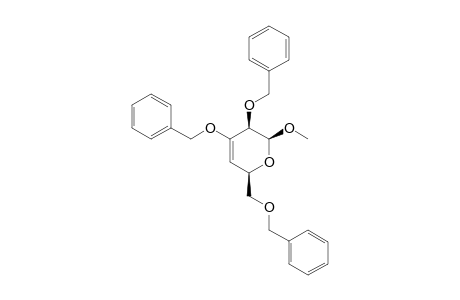 METHYL-2,3,6-TRI-O-BENZYL-4-DEOXY-BETA-D-ERYTHRO-HEX-3-ENOPYRANOSIDE