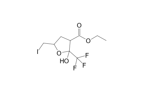 Ethyl 2-Hydroxy-2-trifluoromethyl-5-iodomethyltetrahydrofuran-3-carboxylate isomer