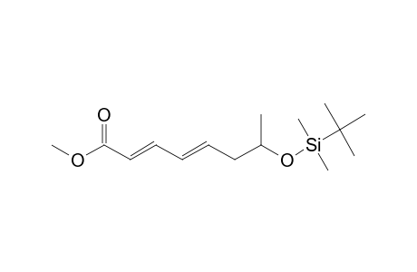 Methyl (2E,4E)-7-([tert-butyl(dimethyl)silyl]oxy)-2,4-octadienoate