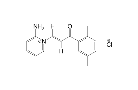 trans-2-amino-1-[2-(2,5-dimethylbenzoyl)vinyl]pyridinium chloride