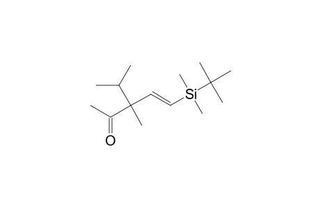 5-(t-Butyldimethylsilyl)-3-isopropyl-3-methylpent-4-en-2-one