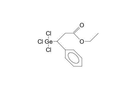 ETHYL-3-PHENYL-3-(TRICHLOROGERMYL)-PROPIONATE