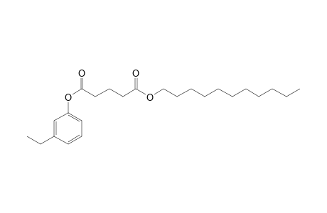 Glutaric acid, 3-ethylphenyl undecyl ester