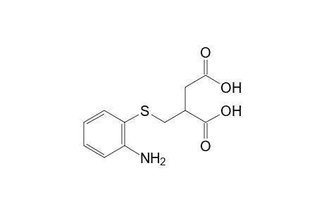 2-[(o-aminophenylthio)methyl]succinic acid