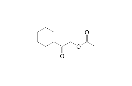 Acetic acid 2-cyclohexyl-2-oxoethyl ester