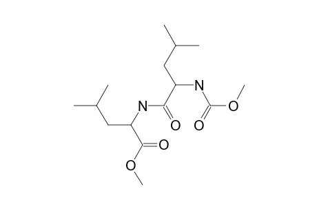 L-leu-L-leu, N-(Methoxycarbonyl)-, methyl ester (isomer 1)