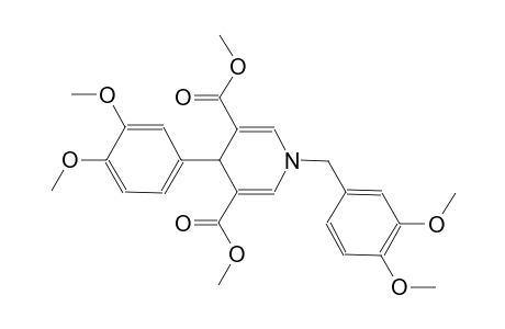 4-(3,4-dimethoxyphenyl)-1-veratryl-4H-pyridine-3,5-dicarboxylic acid dimethyl ester