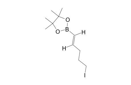 (E)-Pinacol (5-Iodo-1-pentenyl)boronate