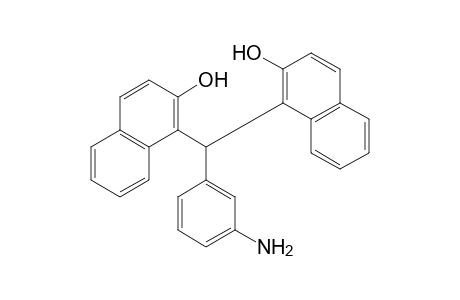 1,1'-(m-Aminobenzylidene)di-2-naphthol