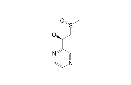 2-(METHYLSULFINYL)-1-(2-PYRAZYL)-ETHANOL