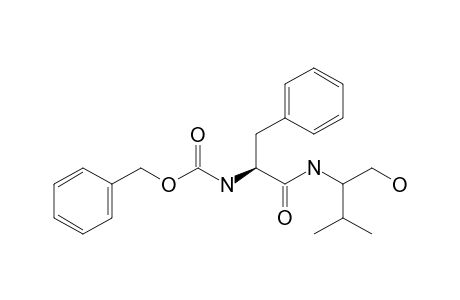 2-[N-(Benzyloxycarbonyl-(S)-phenylalanyl)amino]-3-methylbutan-1-ol