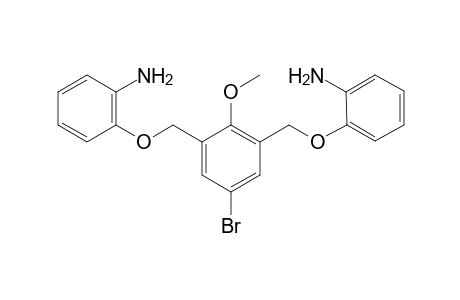 2,6-Bis[2-(o-aminophenoxy)methyl]-4-bromo-1-methoxybenzene