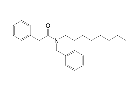 Acetamide, 2-phenyl-N-benzyl-N-octyl-