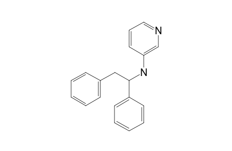 3-[(1,2-diphenylethyl)amino]pyridine