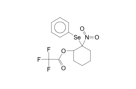 (2-nitro-2-phenylselanyl-cyclohexyl) 2,2,2-trifluoroacetate