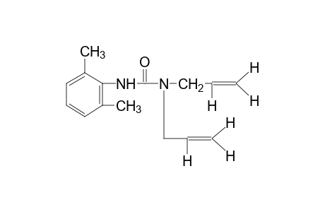 1,1-diallyl-3-(2,6-xylyl)urea