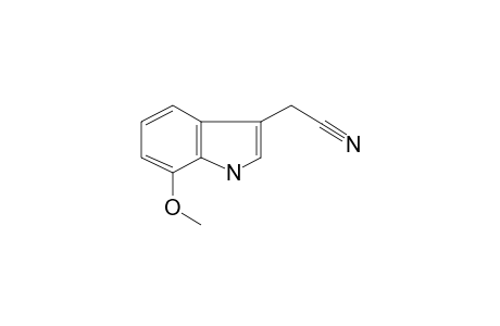 3-Indoleacetonitrile, 7-methoxy-