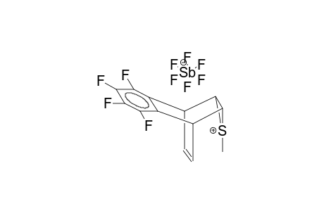 EXO-2,3-EPISULPHONIO-5,6-TETRAFLUOROBENZOBICYCLO[2.2.2]OCTADIENEHEXAFLUOROANTIMONATE