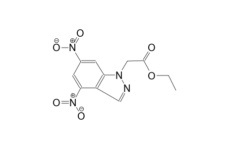 ethyl (4,6-dinitro-1H-indazol-1-yl)acetate