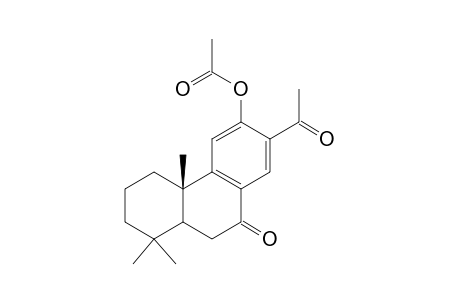12-acetoxy-13-acetylpodocarpa-8,11,13-trien-7-one