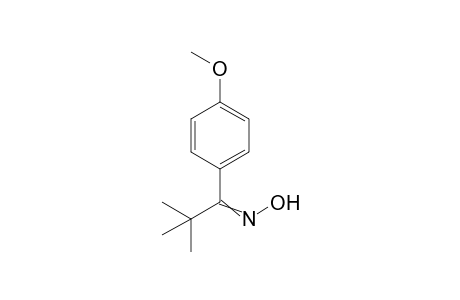 Propiophenone, 4'-methoxy-2,2-dimethyl-, oxime