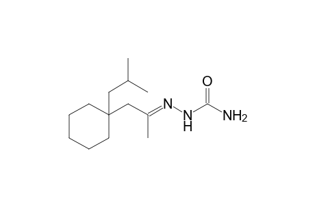 1-(1-isobutylcyclohexyl)-2-propanone, semicarbazone