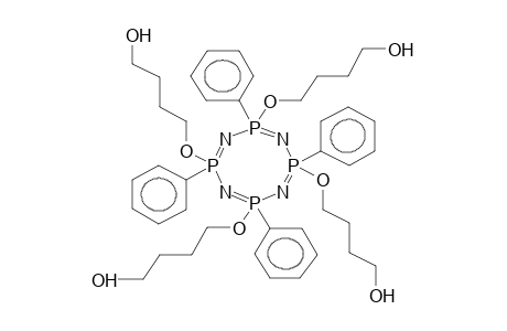 2,4,6,8-TETRA(4-HYDROXYBUTYLOXY)-2,4,6,8-TETRAPHENYLCYCLOTETRAPHOSPHAZENE