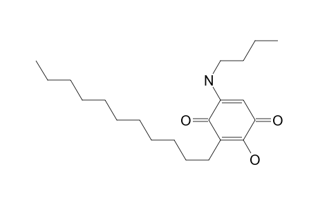 2,5-Cyclohexadiene-1,4-dione, 5-(butylamino)-2-hydroxy-3-undecyl-