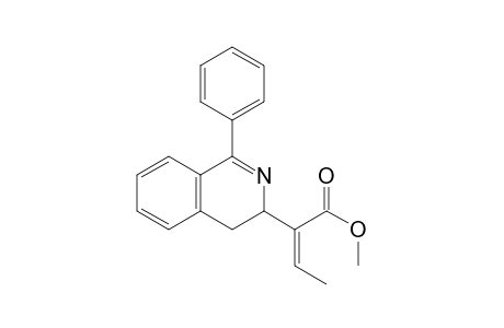 (Z)-3,4-Dihydro-3-[1'-(methoxycarbonyl)propenyl]-1-phenylisoquinoline