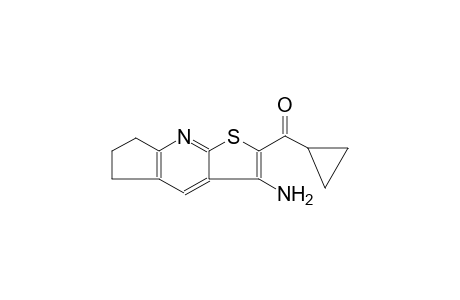 methanone, (3-amino-6,7-dihydro-5H-cyclopenta[b]thieno[3,2-e]pyridin-2-yl)cyclopropyl-