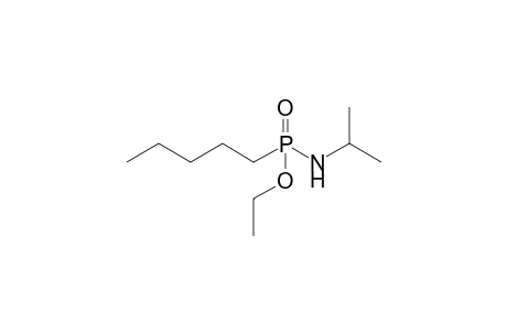 Ethyl N-isopropyl-P-pentylphosphonamidate