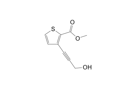 Methyl 3-(3-hydroxyprop-1-yn-1-yl)thiophene-2-carboxylate