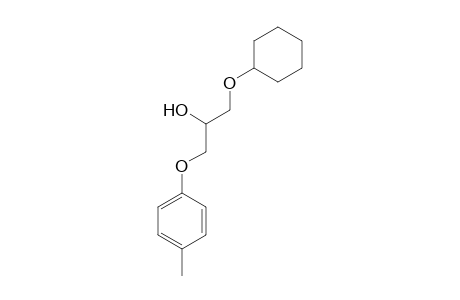 1-(cyclohexyloxy)-3-(4-methylphenoxy)-2-propanol