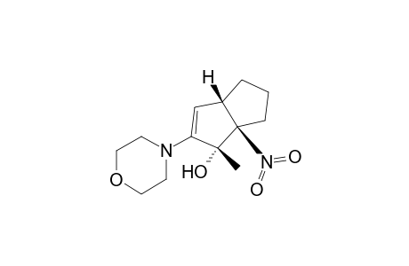 1-Pentalenol, 1,3a,4,5,6,6a-hexahydro-1-methyl-2-(4-morpholinyl)-6a-nitro-, (1.alpha.,3a.beta.,6a.beta.)-