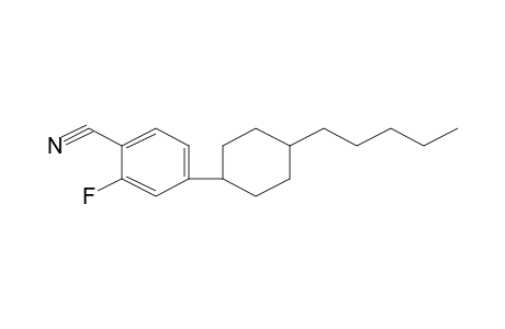 2-Fluoro-4-(4-pentylcyclohexyl)benzonitrile